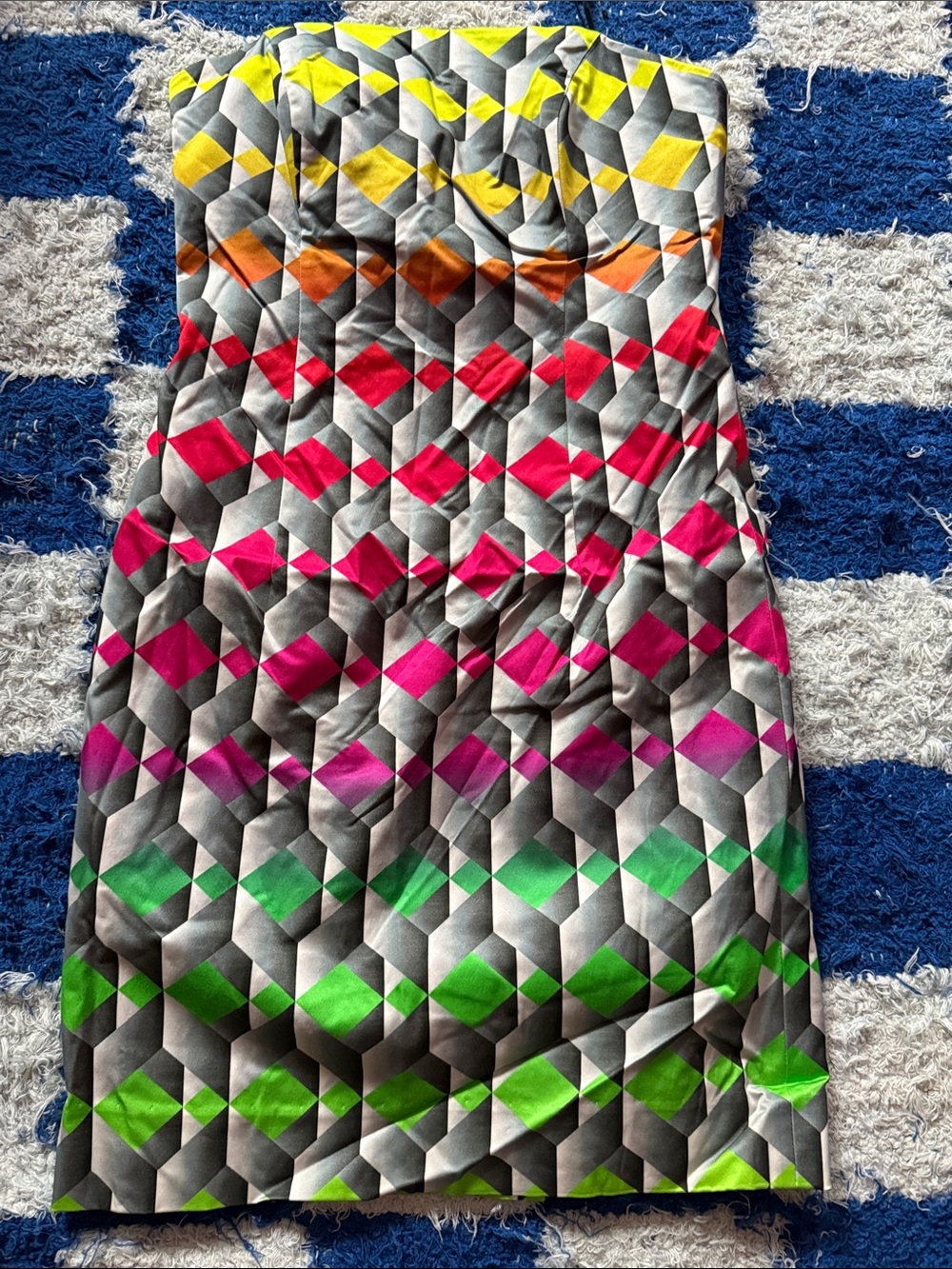 💓NeW Milly Abstract multicolor corset sleeveless dress - Picture 2 of 8